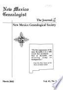 New Mexico Genealogist