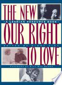 New Our Right to Love
