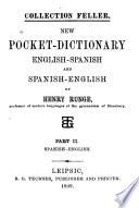 New Pocket-dictionary