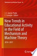 New Trends in Educational Activity in the Field of Mechanism and Machine Theory