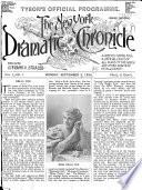 New York Dramatic Chronicle
