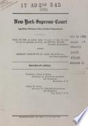 New York Supreme Court Appellate Division First Judicial Department