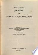 New Zealand Journal of Agricultural Research