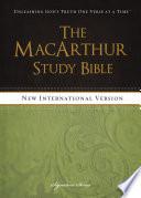 NIV, The MacArthur Study Bible