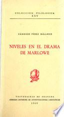 Niveles en el drama de Marlowe