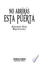 No abrirás esta puerta