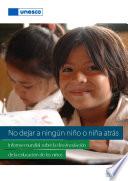 No dejar a ningún niño o niña atrás