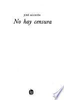 No hay censura
