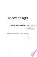 No soy de aquí