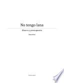 NO TENGO LANA