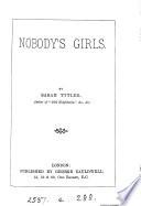 Nobody's girls, by Sarah Tytler