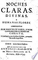 Noches claras, divinas y humanads flores