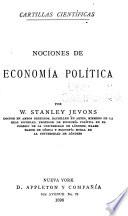 Nociones de economía política