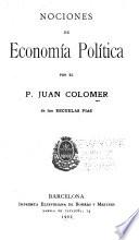 Nociones de economía política