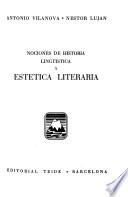 Nociones de historia lingüística y estética literaria