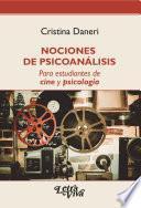 Nociones de psicoanálisis