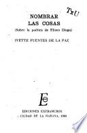 Nombrar las cosas