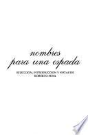 Nombres para una espada