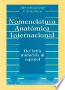 Nomenclatura anatómica internacional