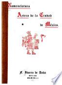 Nomenclatura azteca de la Ciudad de México