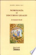 Nomología o Discursos legales de Imanuel Aboab
