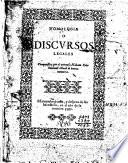 Nomologia o discursos legales