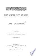 Non Angli, Sed Angeli