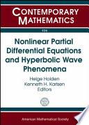 Nonlinear Partial Differential Equations and Hyperbolic Wave Phenomena