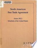 North American Free Trade Agreement Between the Government of the United States of America, the Government of Canada, and the Government of the United Mexican States
