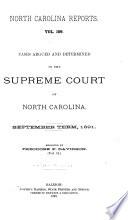 North Carolina Reports