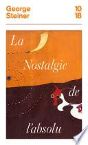 Nostalgie de l'absolu
