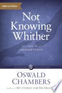 Not Knowing Whither