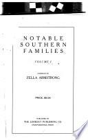 Notable Southern Families