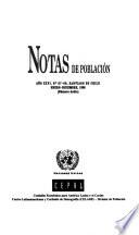 Notas de población