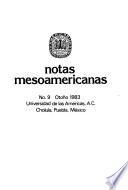 Notas Mesoamericanas