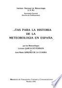 Notas para la historia de la meteorología en España