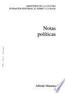 Notas políticas