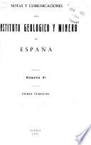Notas y comunicaciones del Instituto Geológico y Minero de España