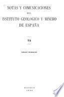 Notas y comunicaciones del Instituto Geológico y Minero de España