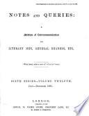 Notes and Queries