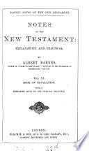 Notes, explanatory and practical, on the New Testament. ed. by R. Frew