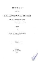 Notes from the Royal Zoological Museum