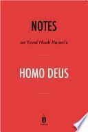 Notes on Yuval Noah Harari’s Homo Deus by Instaread