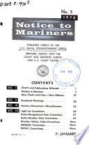 Notice to Mariners