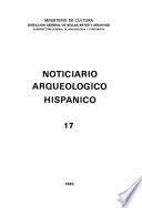 Noticiario arqueológico hispánico