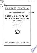 Noticias acerca del puerto de San Francisco (Alta California)