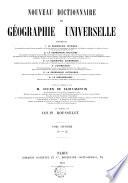 Nouveau dictionnaire de géographie universelle ...