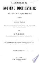 Nouveau dictionnaire français-néerlandais