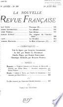 Nouvelle revue française
