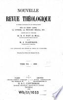Nouvelle revue théologique